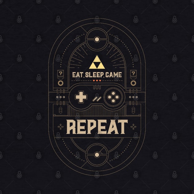 Eat Sleep Game by BadBox